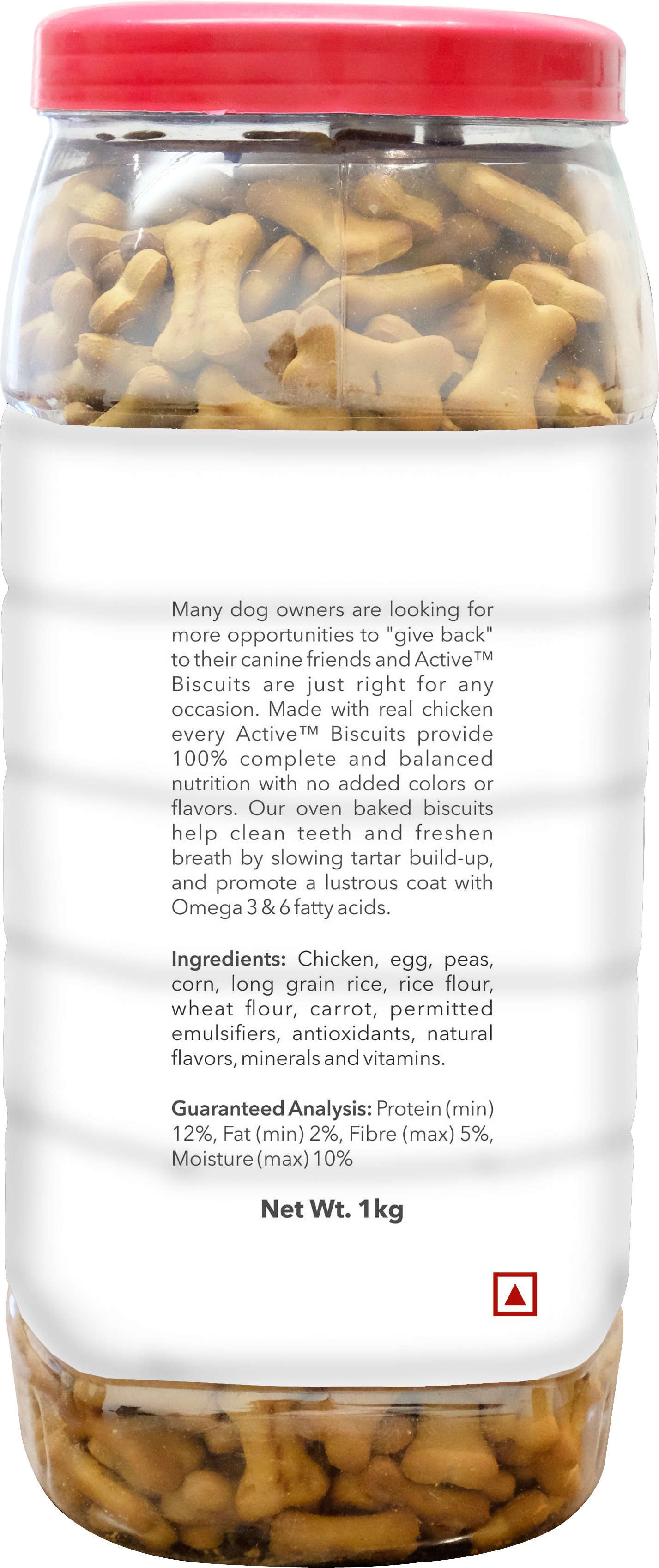 Active Chicken and Vegetables Biscuit Dog Treats (Buy 1 Get 1) Dog Treats + Others Active