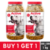 Active Chicken Flavour Biscuit Dog Treats Dog Treats + Others Active 500g+500g