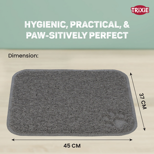 Trixie litter Tray Mat for Cats (Anthracite)