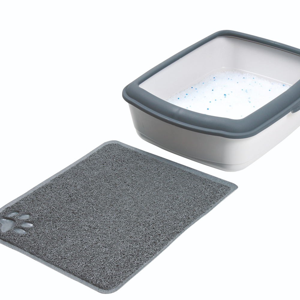 Trixie litter Tray Mat for Cats (Anthracite) Litter Supplies Trixie 37cm