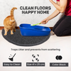 Trixie Litter Semi Circular Tray Mat for Cats (Anthracite) Litter Supplies Trixie