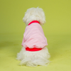 Pets Way Dive In Stripes Tshirt for Dogs (Blush) Dogs-Clothing & Accessories Pets Way Dropship