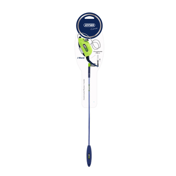 Joyser Cat Teaser Wand with Sound Chip Mouse for Cats (Blue)