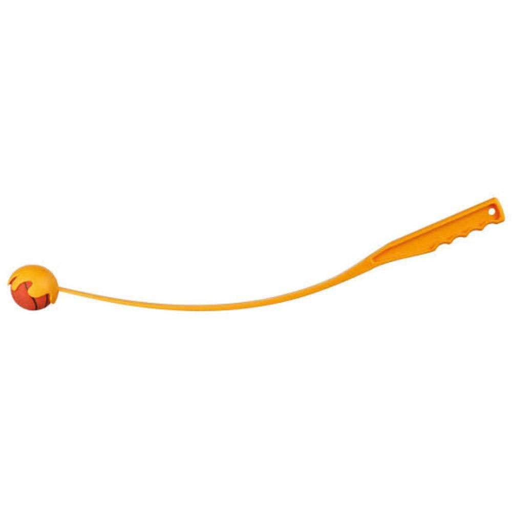 Trixie Catapult with Ball Toy for Dogs (Orange)