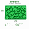 Talking Dog Club Jungle Dig Silicone Snuffle & Lick Mat for Dogs and Cats (Green) Both-Bowls & Feeders Talking Dog Club Dropship