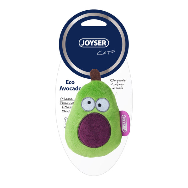 Joyser ECO Avocado Catnip Toy for Cats (Green/Brown)