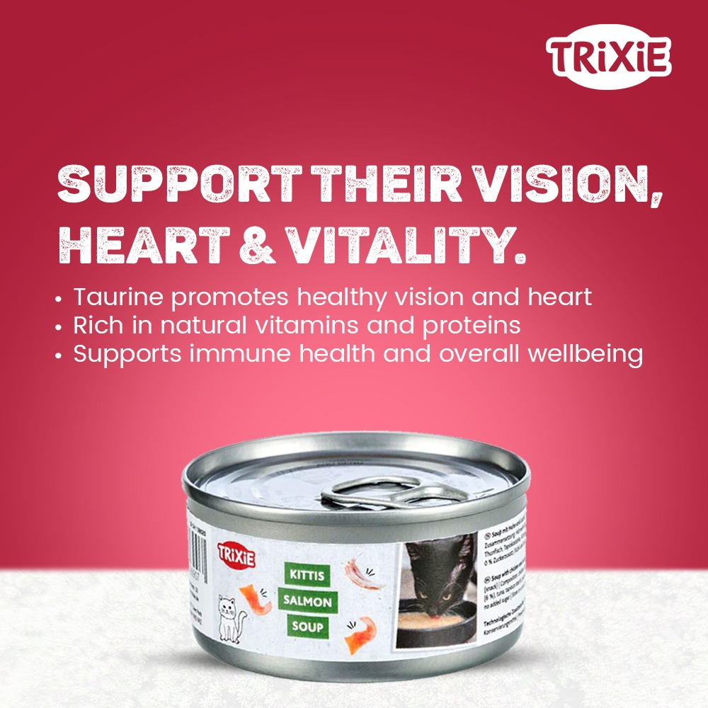Trixie Kitts Salmon Soup for Cats Cats-Treats & Others Trixie