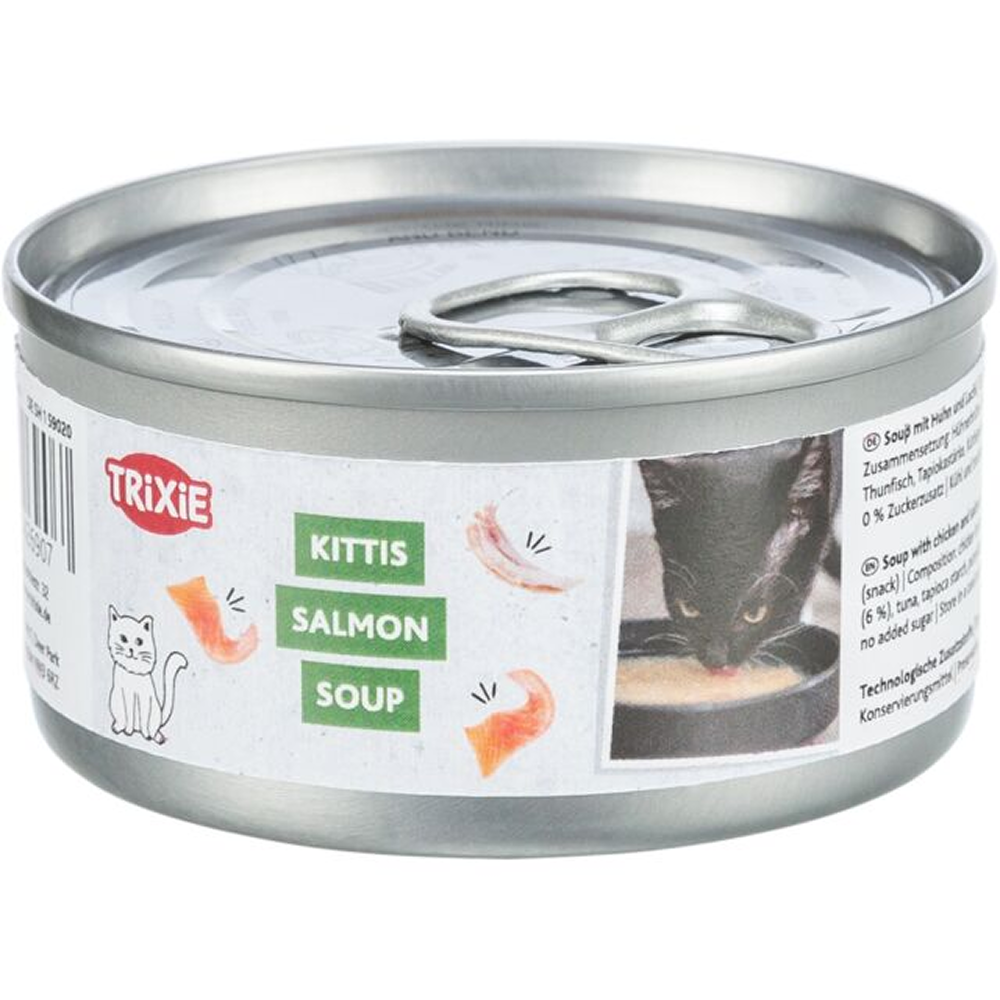 Trixie Kitts Salmon Soup for Cats Cats-Treats & Others Trixie