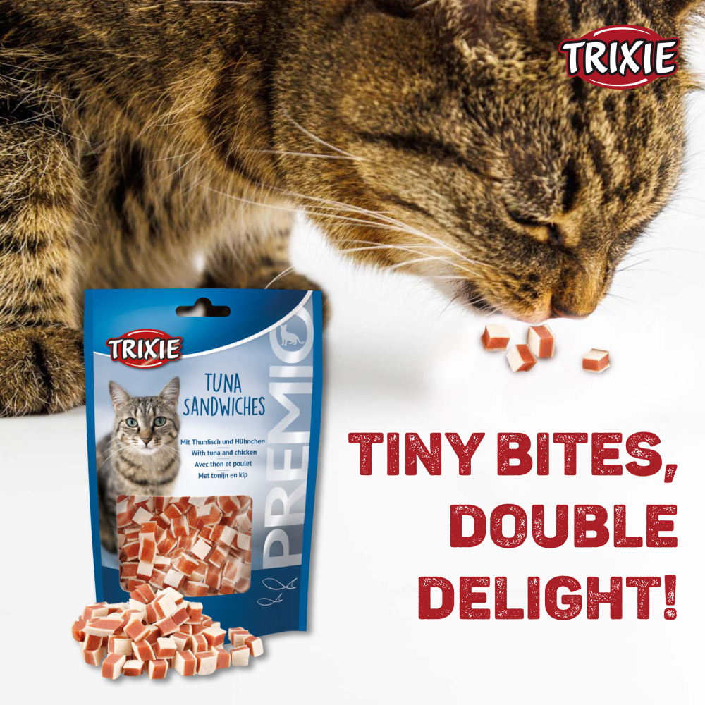Trixie Premio Tuna Sandwiches Cat Treats Cats-Treats & Others Trixie