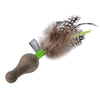 Joyser Cat Catnip DuoBall with Feather for Cats (Green) Cats-Toys Joyser