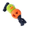 Joyser Cageball Rubber Ball with Duck for Dogs (Yellow/Blue) Dogs-Toys Joyser