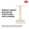 Trixie Baena scratching post for Cats (Beige) Cats-Toys Trixie