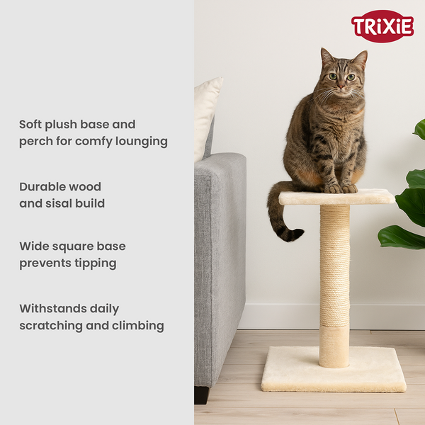 Trixie Baena scratching post for Cats (Beige)
