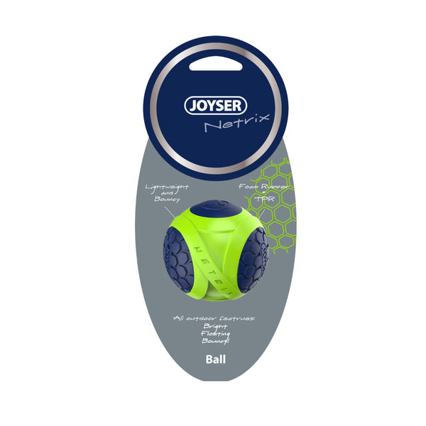 Joyser Netrix Ball for Dogs (Green/Blue)