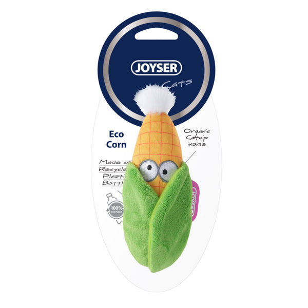 Joyser ECO Corn Catnip Toy for Cats (Yellow/Green)