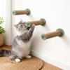 Furrlovers Wall Mounted Scratching Pole with Natural Jute for Cats (Green) Cats-Toys Furrlovers Dropship 10x5in