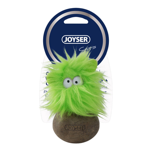 Joyser Cat Catnip Woball Monster for Cats (Green/Grey)
