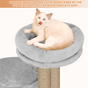 Furrlovers Tree with Condo & Elevated Perch for Cats (Grey) Cats-Toys Furrlovers Dropship