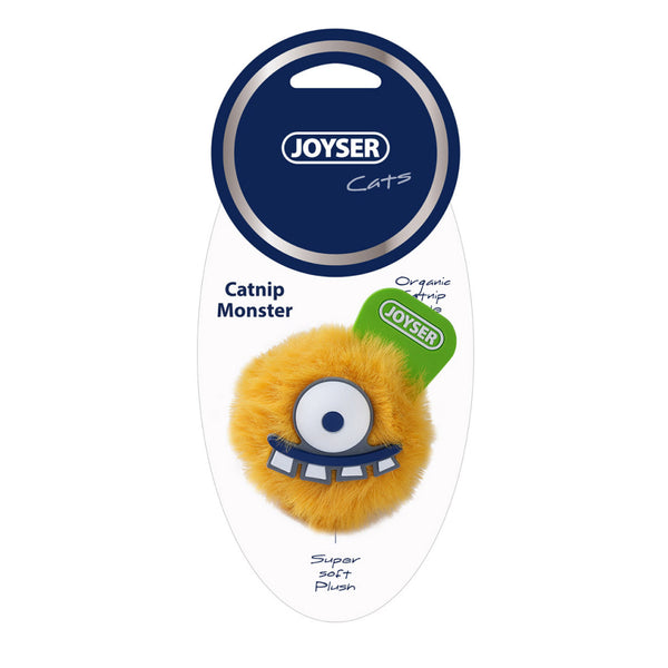 Joyser Cats Monster Plush Toy for Cats (Yellow)