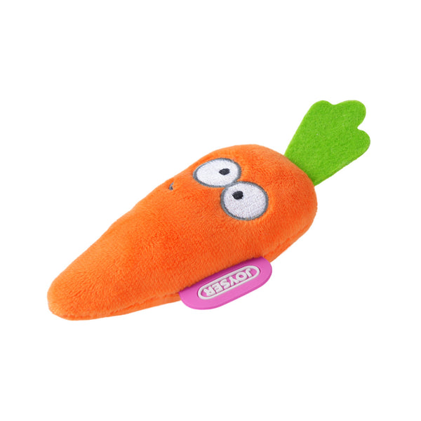 Joyser ECO Carrot Catnip Toy for Cats (Green/Orange)