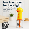 Talking Dog Club Oh Duck Shampoo Dispenser Spray with Free Bath brush for Dogs and Cats (Yellow) Both-Grooming Supplies Talking Dog Club Dropship