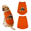 PetSnugs 100% Korean Cotton Premium Printed T Shirt for Dogs & Cats (Orange) Both-Clothing & Accessories Petsnugs Dropship