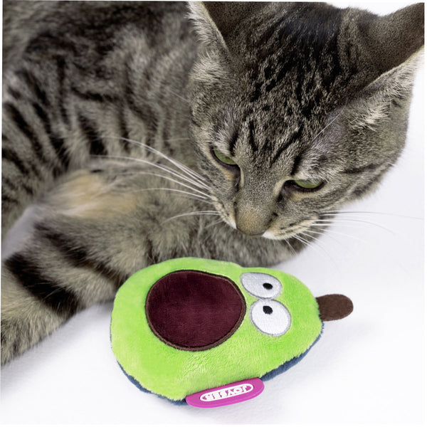 Joyser ECO Avocado Catnip Toy for Cats (Green/Brown)