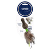 Joyser Cat Catnip DuoBall with Feather for Cats (Green) Cats-Toys Joyser One size
