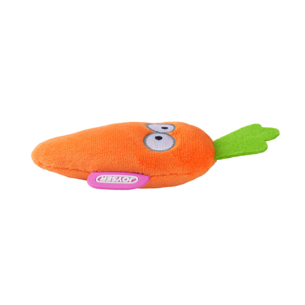 Joyser ECO Carrot Catnip Toy for Cats (Green/Orange)