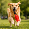 Talking Dog Club Sturdy Fire Hydrant Rubber & Rope Toy for Dogs (Red) Dogs-Toys Talking Dog Club Dropship