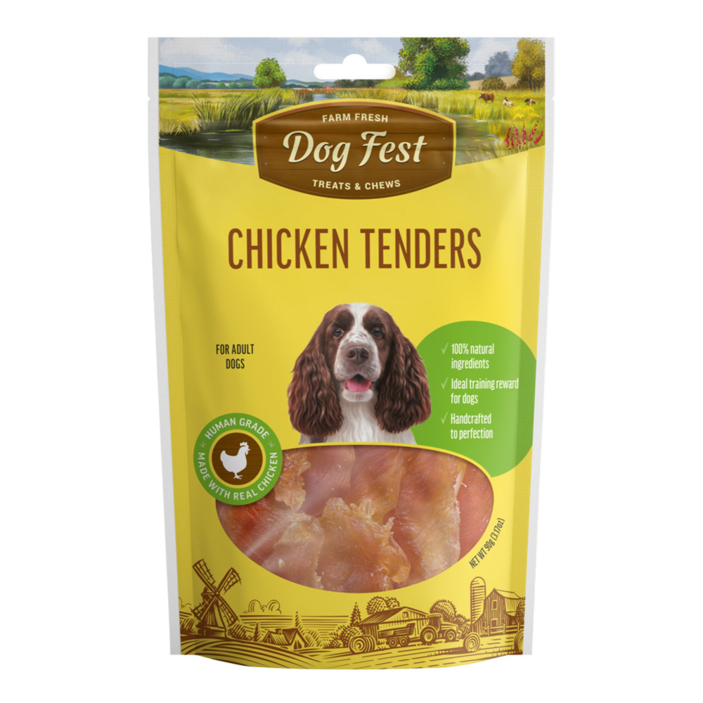Dogfest Chicken Tenders Treats for Dogs