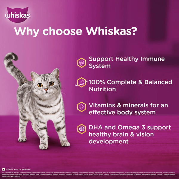 Whiskas Tasty Mix Chicken Tuna with Sweet Potato Kitten Cat Wet Food