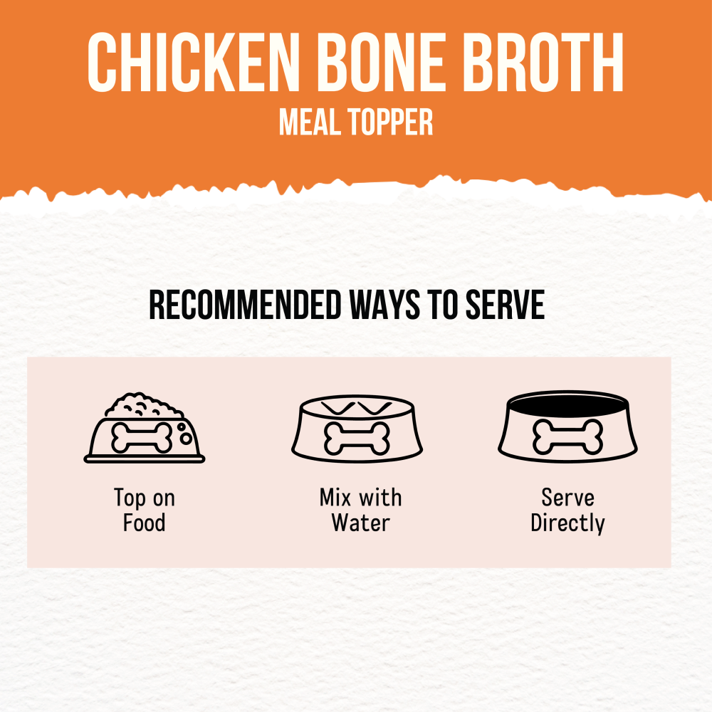 Goofy Tails Chicken Bone Broth for Cats