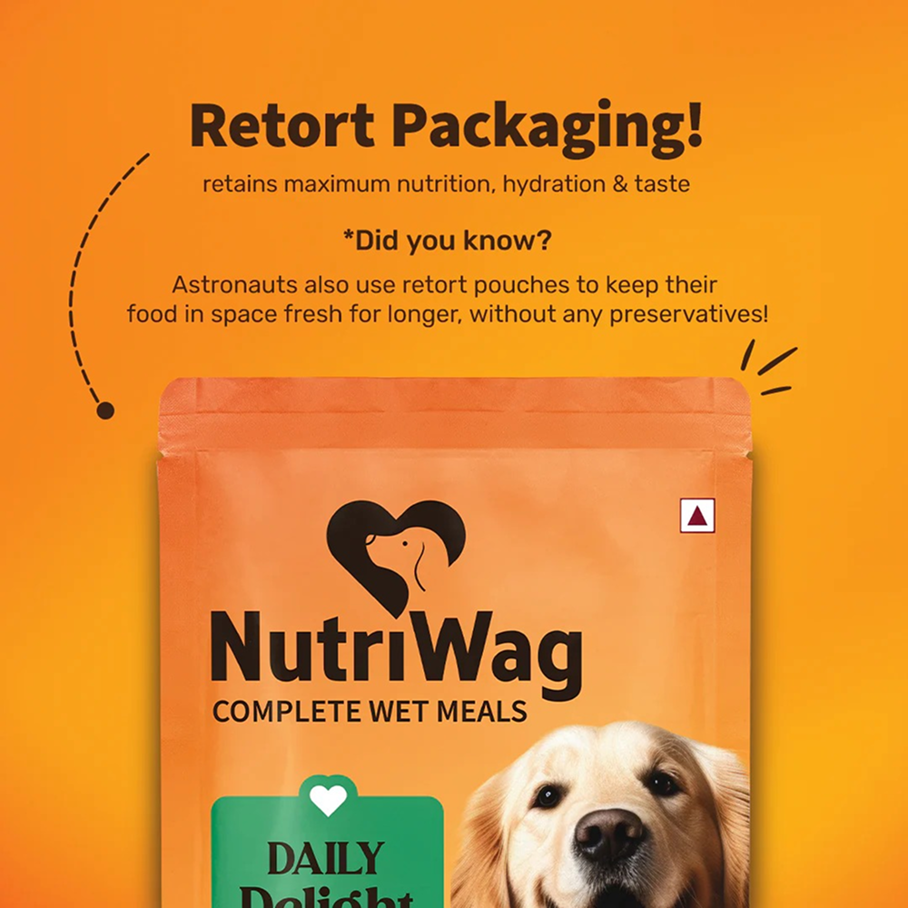 NutriWag Daily Delight Chicken, Spinach & Rice Dog Wet Food Dogs-Wet Food Heads Up for Tails