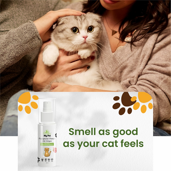 Groom My Pet Vanilla and Rose Pampered Pooch Cologne for Cats