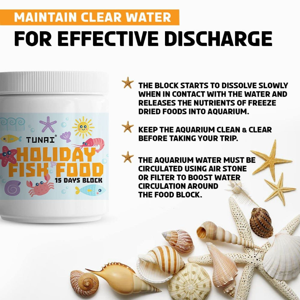 Tunai Holiday All Life Stages Fish Food Fish Tunai