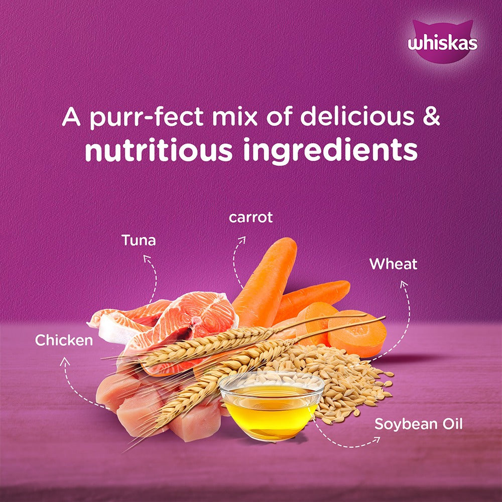 Whiskas Tasty Mix Seafood Cocktail Carrot Gravy Kitten Cat Wet Food Cats-Wet Food Whiskas