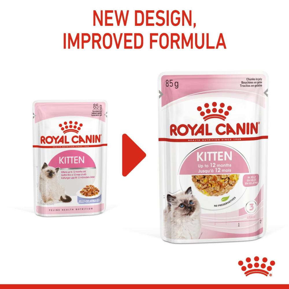 Royal Canin Kitten Jelly Cat Wet Food