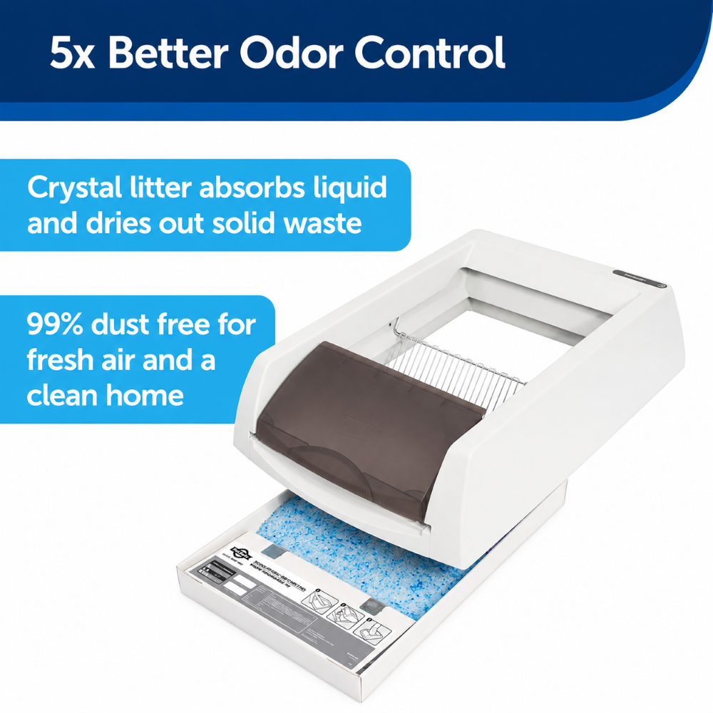 PetSafe ScoopFree 2022 Ultra Automatic Self Cleaning Litter Box for Cats Litter Supplies Petsafe Dropship