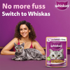 Whiskas Tuna in Jelly, Chicken and Salmon in Gravy Meal Adult Cat Wet Food