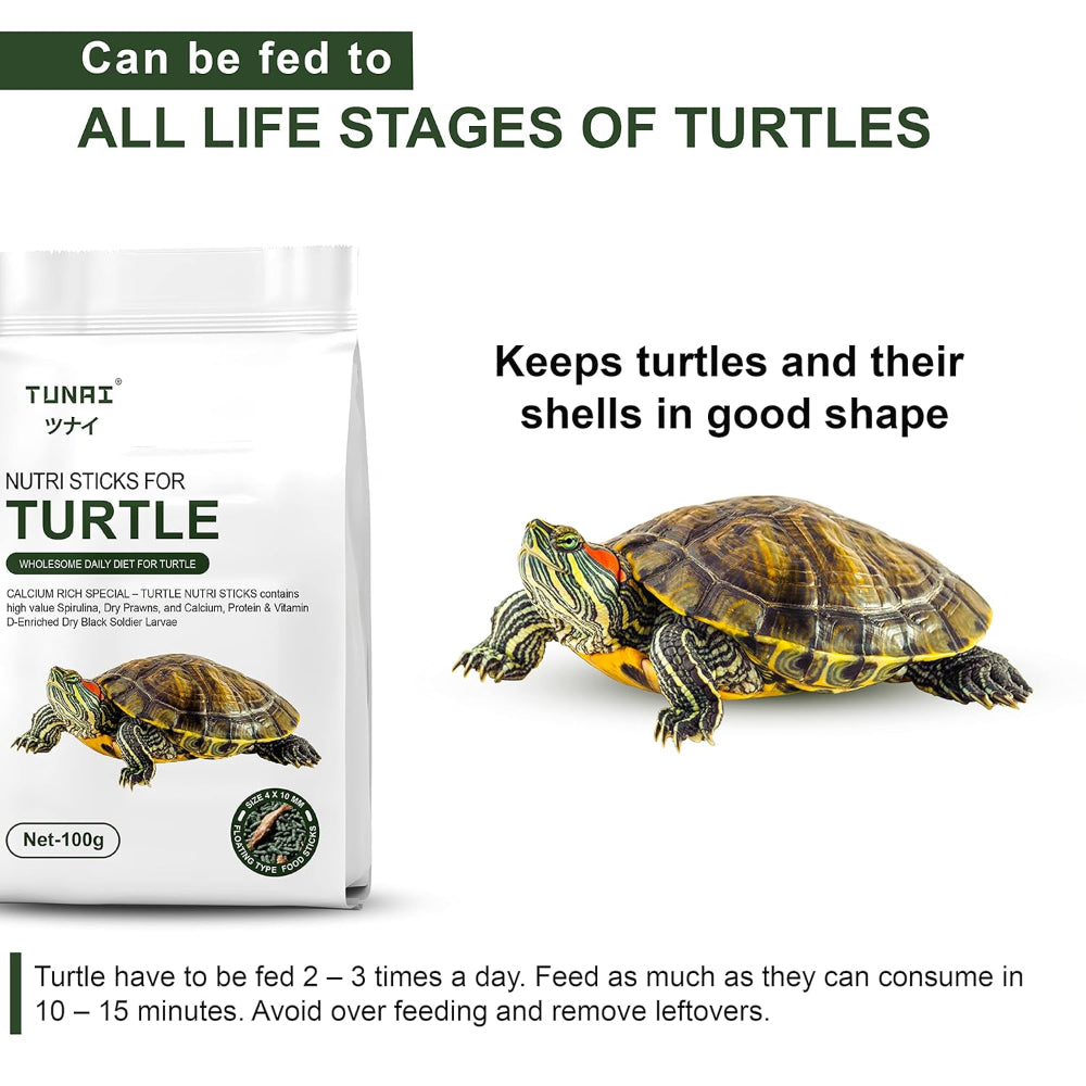 Tunai 3in1 Adult Turtle and Tortoise Food Fish Tunai