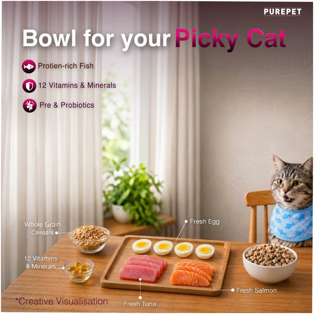 Purepet Tuna and Salmon Adult Cat Dry Food Cats- Dry food Purepet