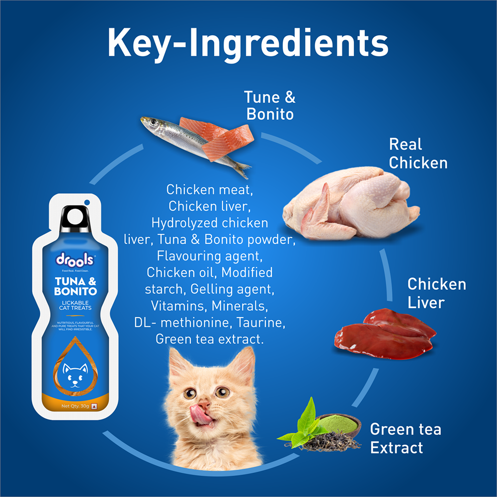 Drools Tuna & Banito Creamy Lickable Cat Treats Cats-Treats & Others Drools