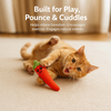 Talking Dog Club Red Chilli with 100% Catnip Toy for Cats (Red) Cats-Toys Talking Dog Club Dropship