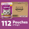 Whiskas Salmon in Gravy Meal Adult Cat Wet Food Cats-Wet Food Whiskas 112x80g