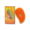 Skatrs Mango Shape Spray Massage Brush for Dogs and Cats (Yellow) Both-Grooming Supplies Skatrs
