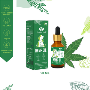 Healing Leaf Hemp Oil for Dogs and Cats