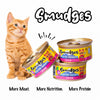 Smudges Salmon Pate Mixed with Shredded Chicken Kitten Wet Food Cats-Wet Food Smudges