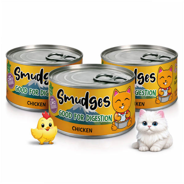 Smudges Chicken Flakes in Gravy Adult Cat Wet Food