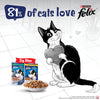 Purina Felix Gravy Lover Mackerel Chunks Complete and Balanced Adult Cat Wet Food Cats-Wet Food Felix